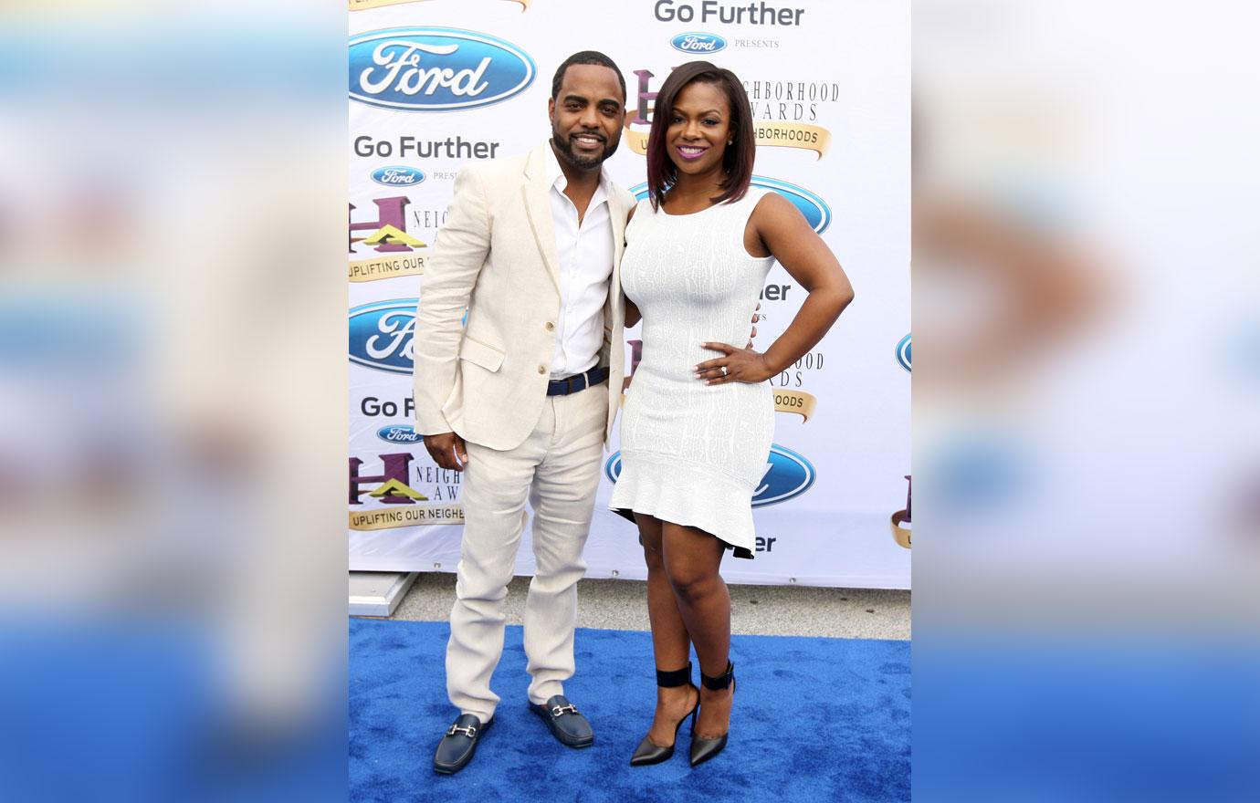 Kandi Burruss Todd Tucker White Outfits Red Carpet Daughter Riley Son Ace Dance School Project Video