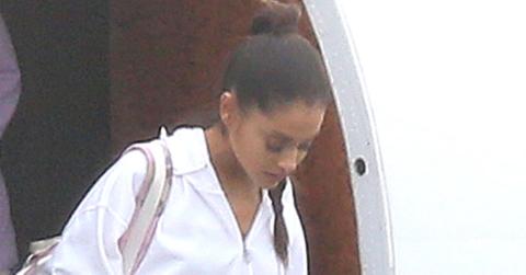 Ariana Grande Manchester Charity Concert Return Photos Long