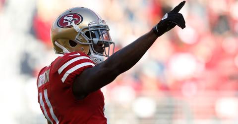 49er Marquise Goodwin Scores Touchdown After Baby Boy Death Long