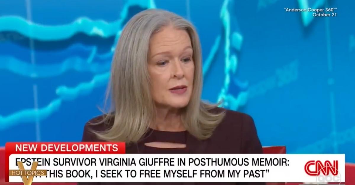 Photo of Giuffre's co-writer, Amy Wallace, claimed the 'Epstein files' do exist.