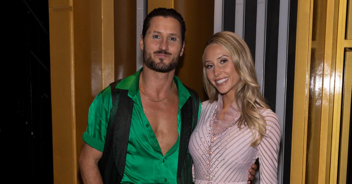 Image of fans initially thought Val Chmerkovskiy and Alix Earle 'hated' each other.