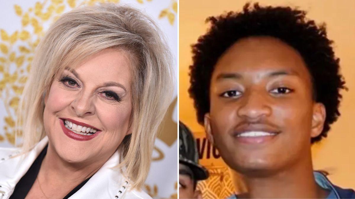 split image of Nancy Grace and Nolan Wells