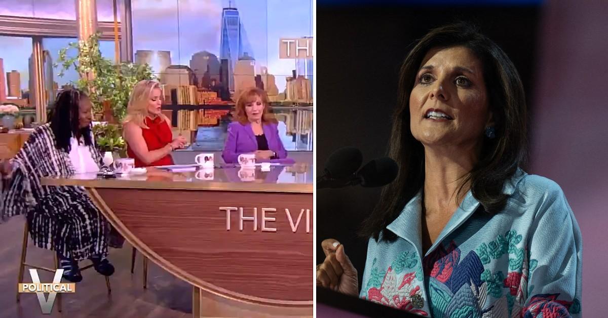 the view co hosts blast nikki haley for sucking up to unstable pp