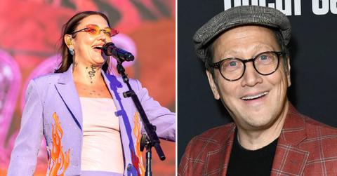 Composite photo of Elle King and Rob Schneider
