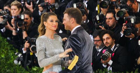 Image of Gisele Bündchen and Tom Brady.