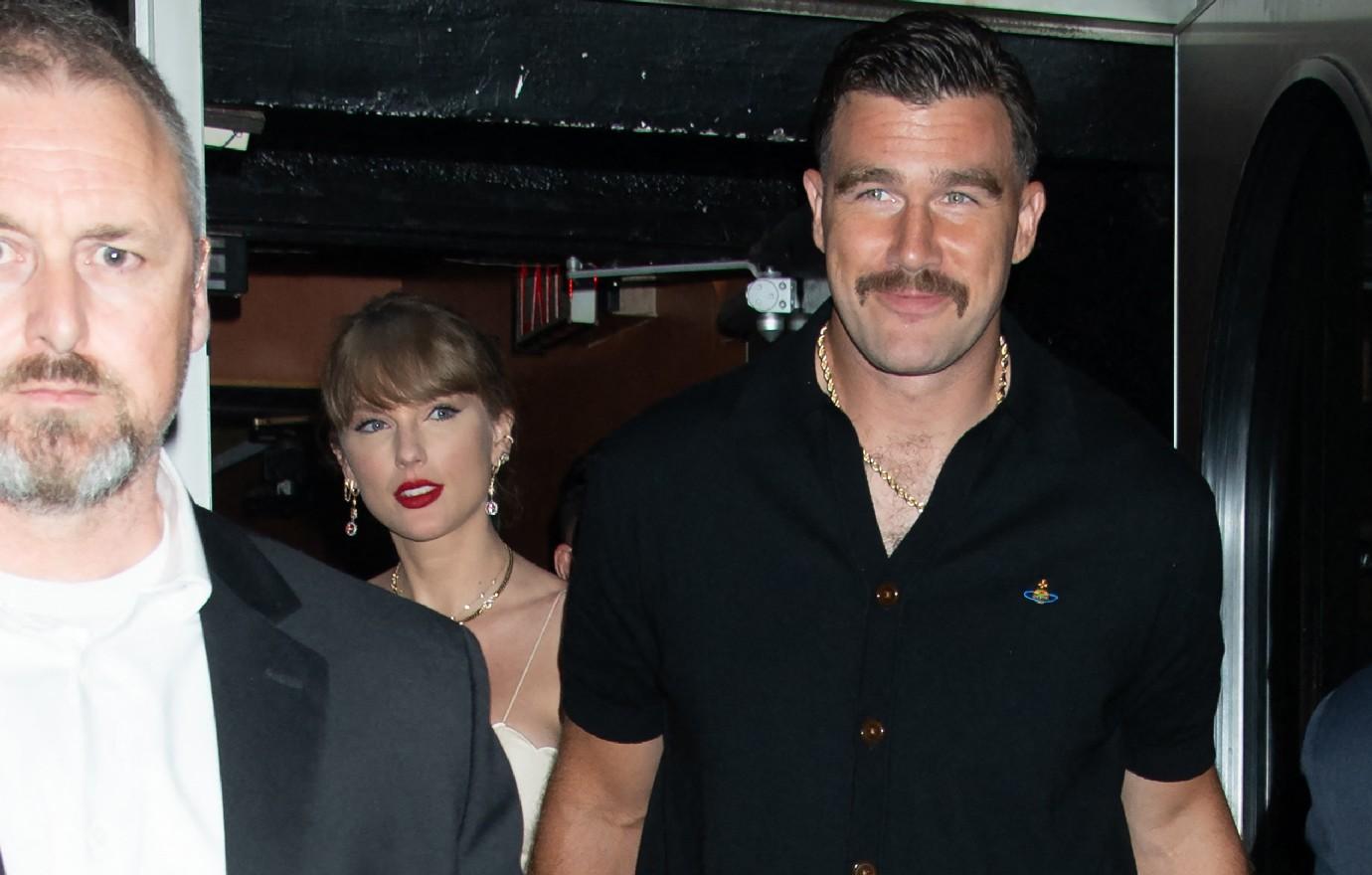 taylor swift supported boyfriend travis kelce fortnight music video