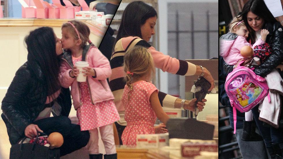 Bethenny Frankel and daughter Bryn indulge in healthy snacks at