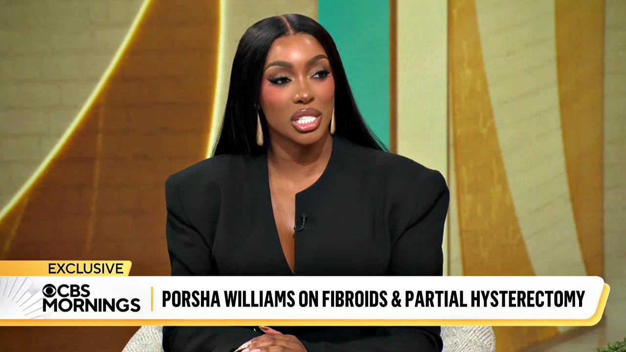 Photo of Porsha Williams said doctors were 'shocked' to find 21 fibroids in her uterus.