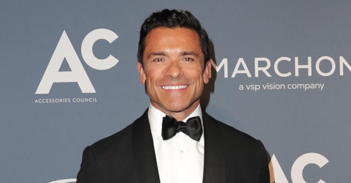 Photo of Mark Consuelos has been absent from 'Live' while 'working on a show in L.A.,' per his wife.