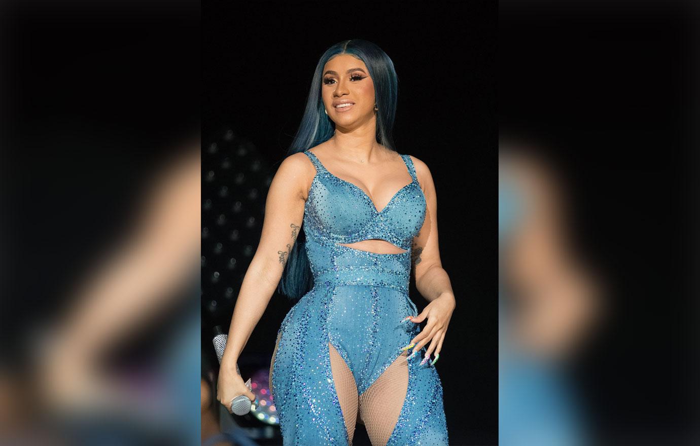 Cardi B In Jean Outfit 'Vogue' Interview