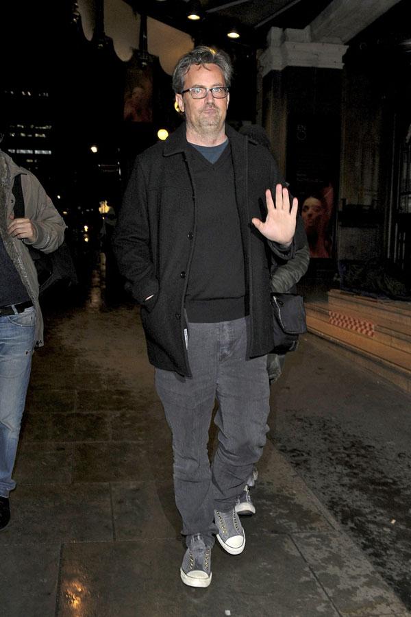 Matthew Perry Weight Gain Disheveled London