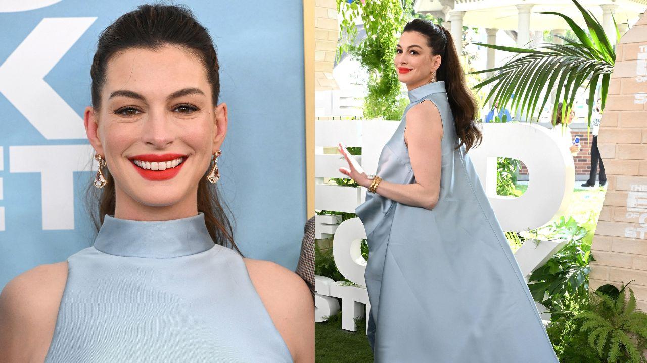 Hathaway stars as author Verity Crawford in 'Verity.'