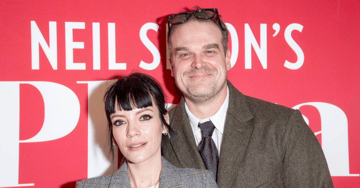 image of David Harbour has yet to comment on the split.