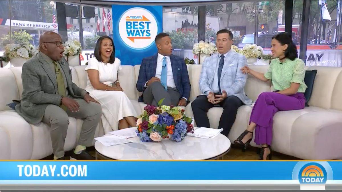 photo of Al Roker was shocked at Vicky Nguyen's comment.