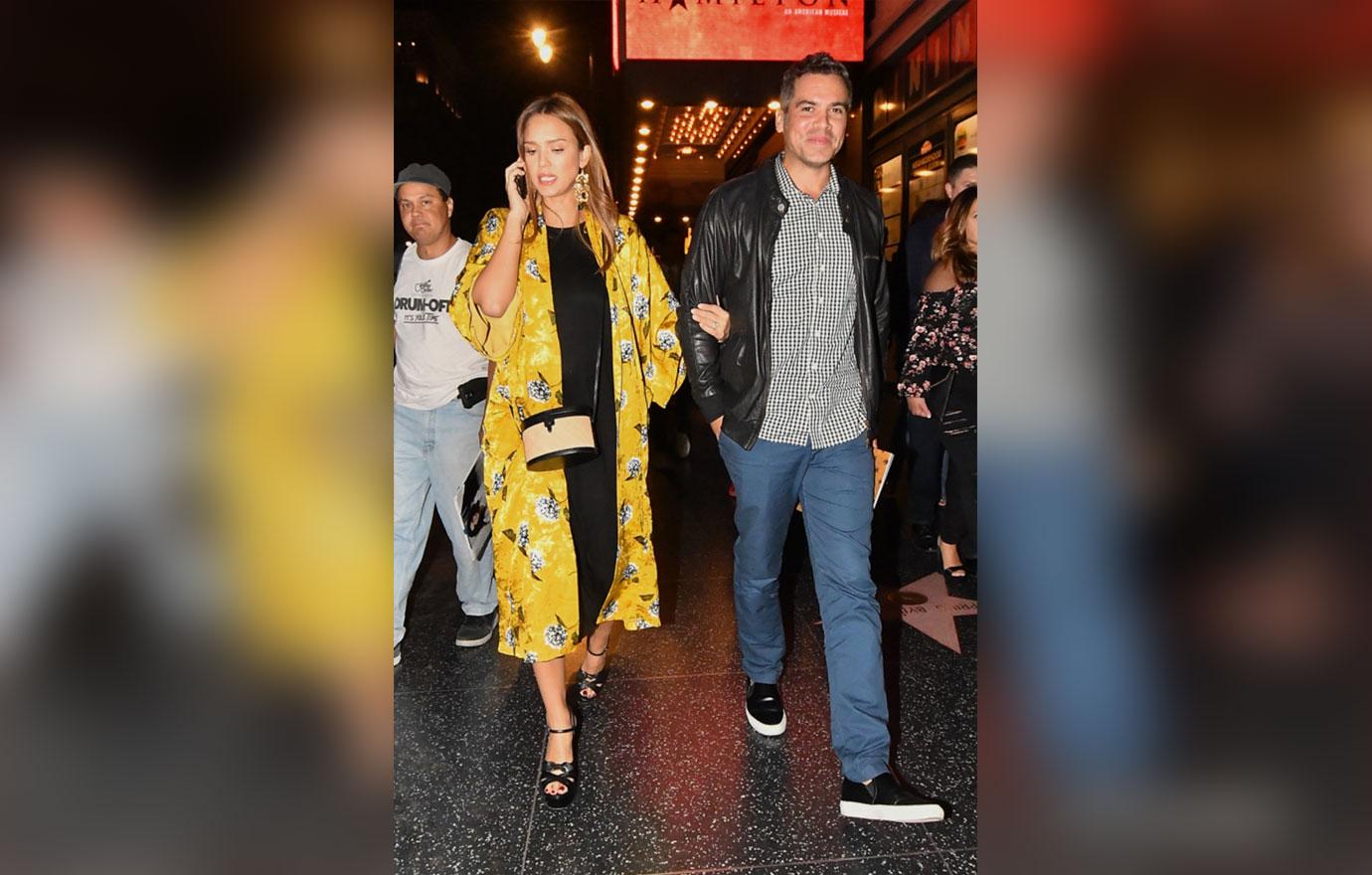 Jessica alba cash warren date night