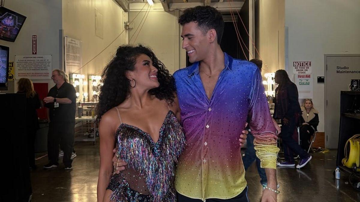 image of Siblings Stephani Sosa and Ezra Sosa appear on 'Dancing With the Stars.'