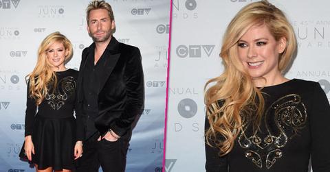 avril lavigne chad kroeger couple reunite juno awards