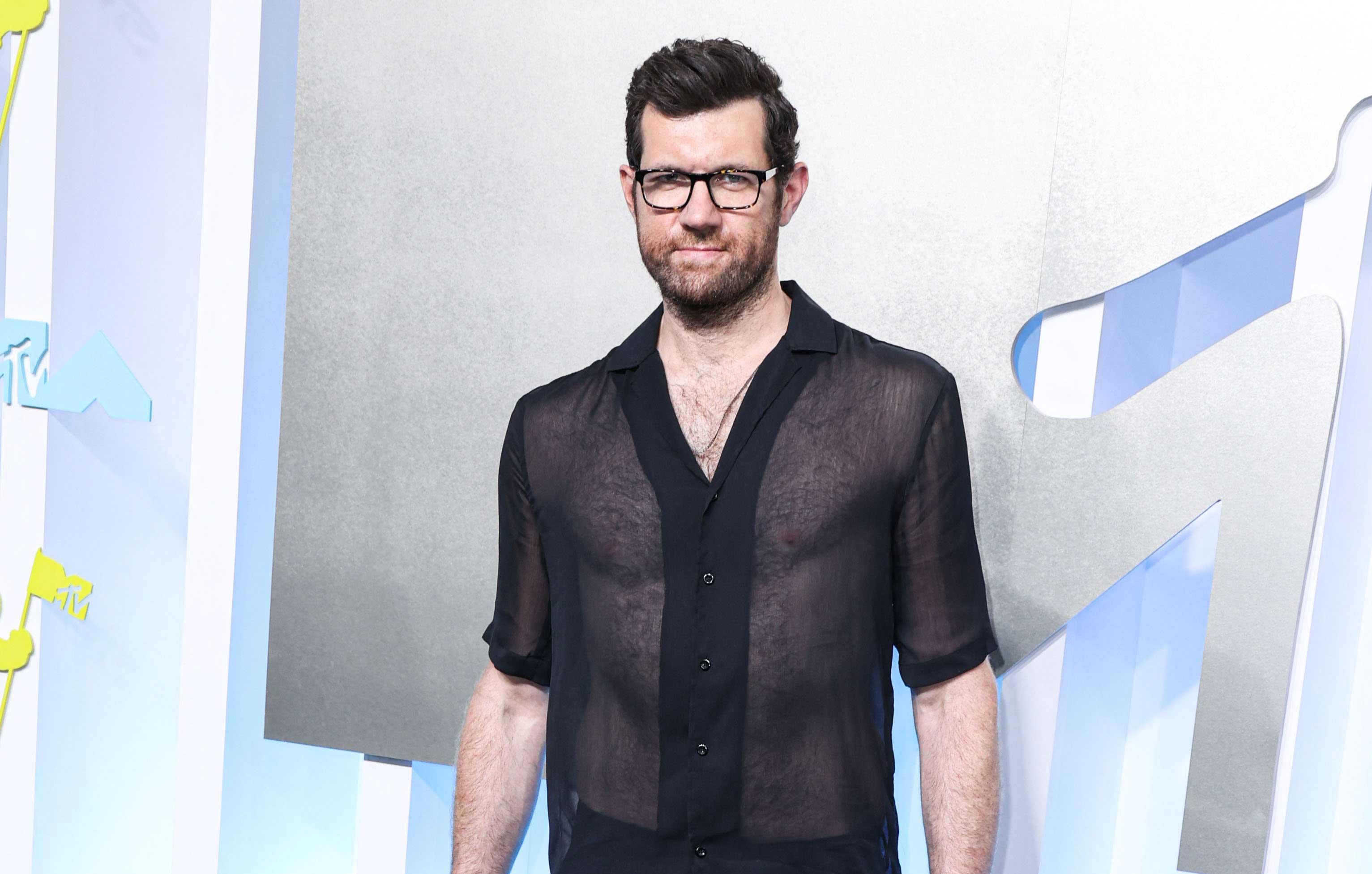 comedian billy eichner receives an embarrassing care package from tinder after being kicked off the app