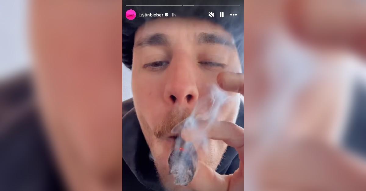 justin bieber bizarre video smoking blunt rep denies rumors drugs