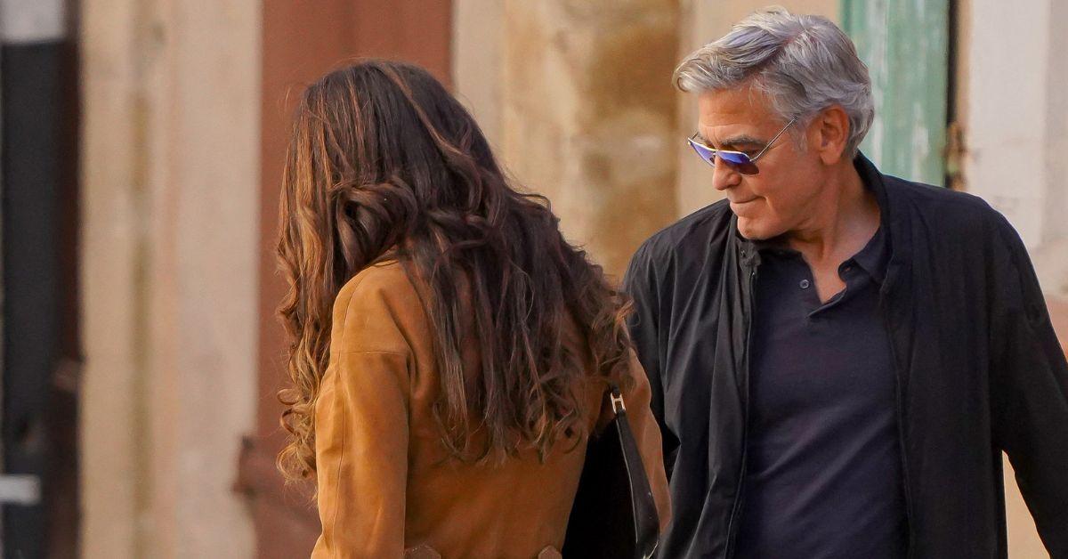 Photo of George and Amal Clooney