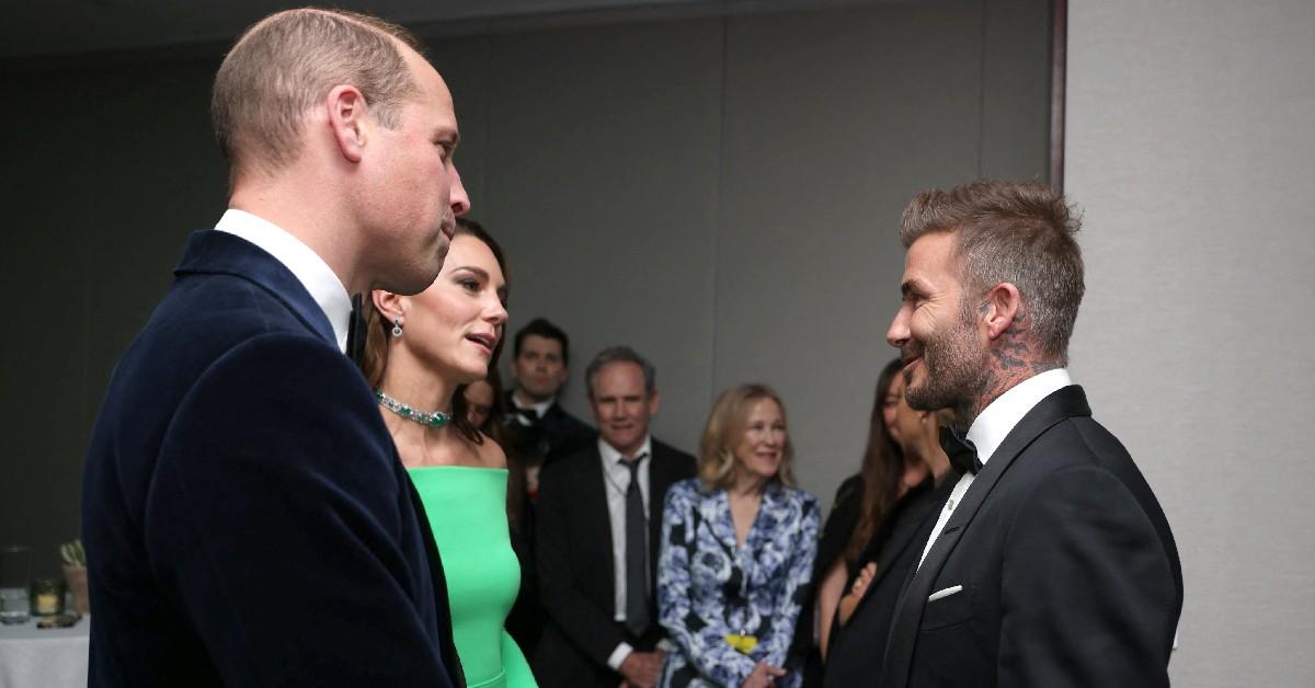 david beckham always been there pal prince william prince harry feud