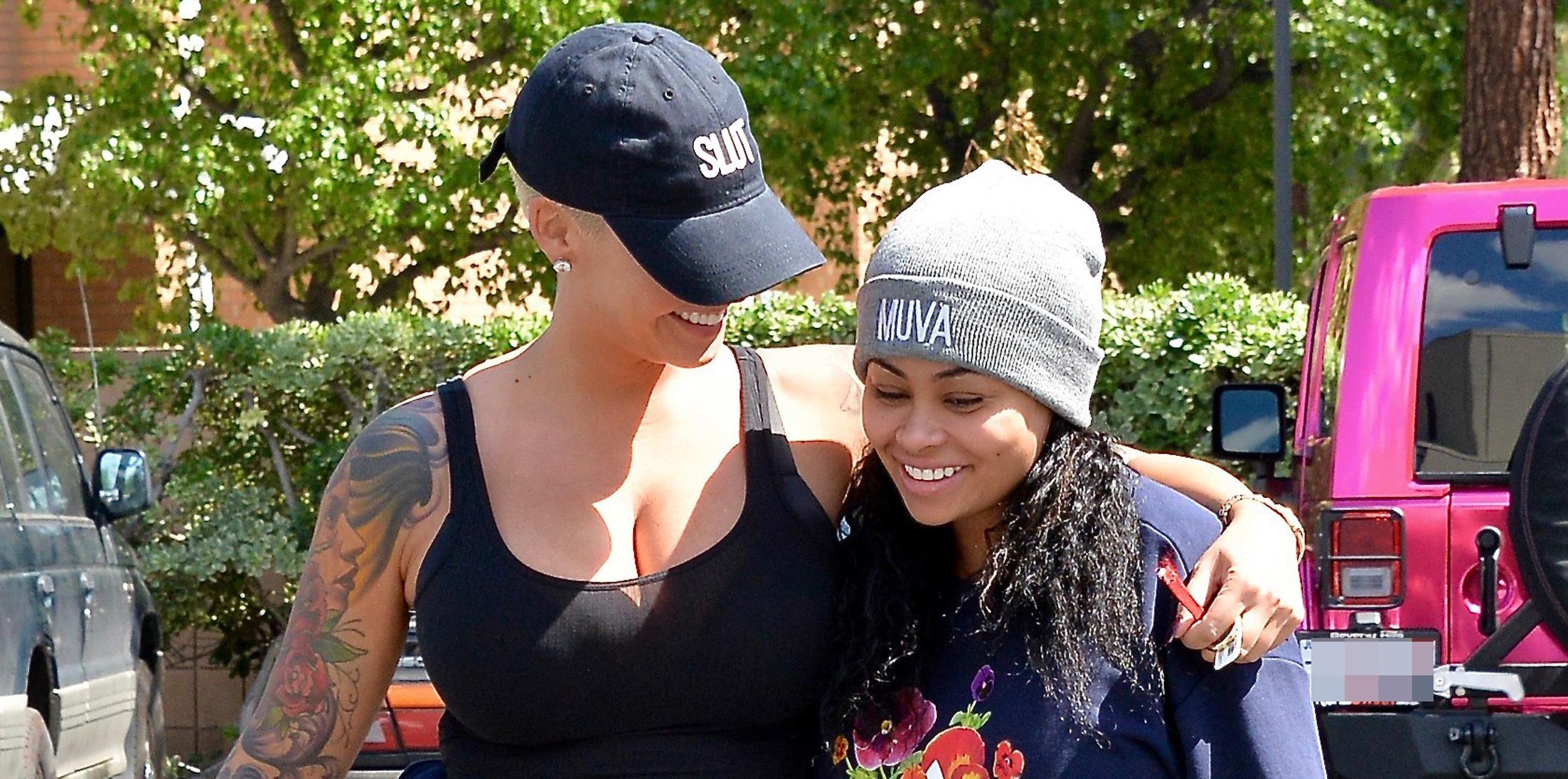 Amber Rose and Blac Chyna are like sisters!