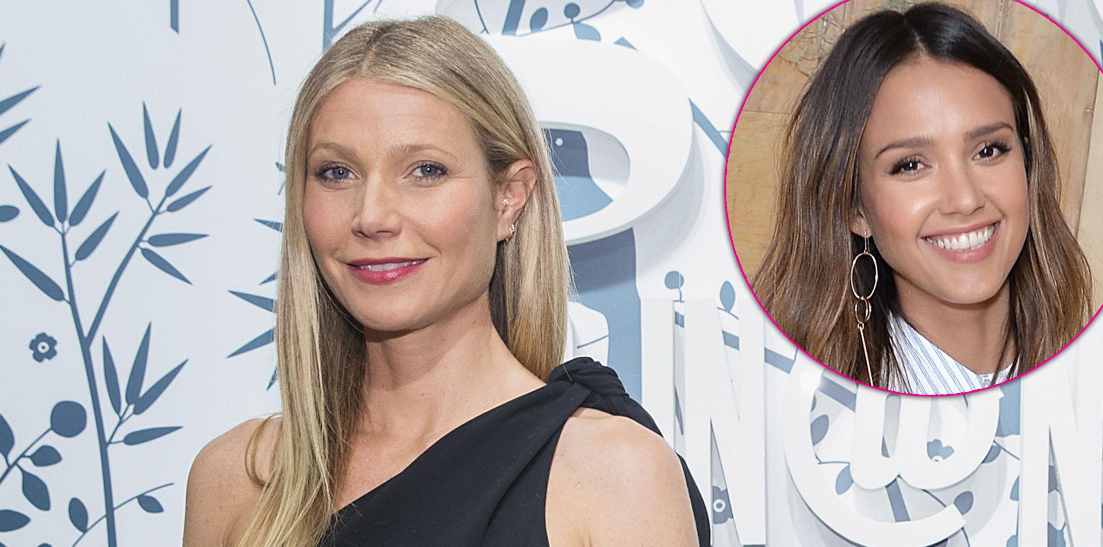 Gwyneth Paltrow Goop Jessica Alba Honest Company Feud Long