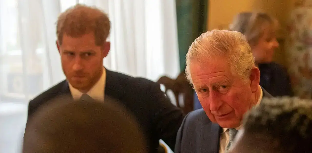 Image of King Charles' meeting with Prince Harry was reportedly 'formal.'