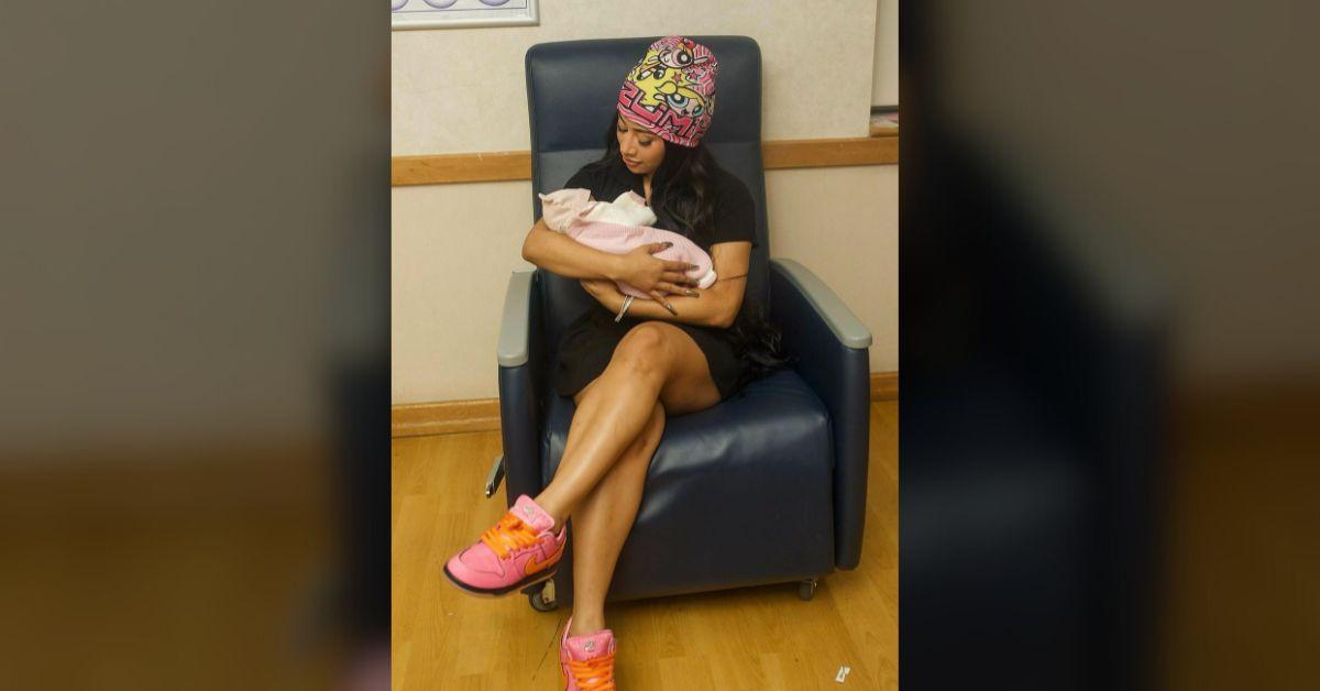 cardi b gives birth