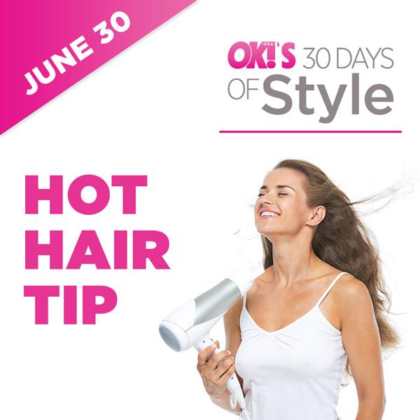 Hot hair tip