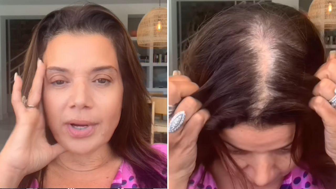Image of Ana Navarro asked her audience for a little grace and even showed off her gray roots while preparing for her return to 'The View.'
