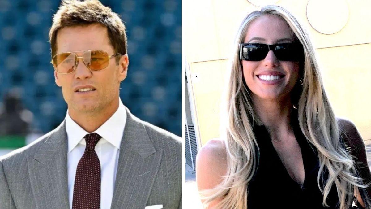 image of Tom Brady and Alix Earle were seen chatting and dancing in St. Barths.