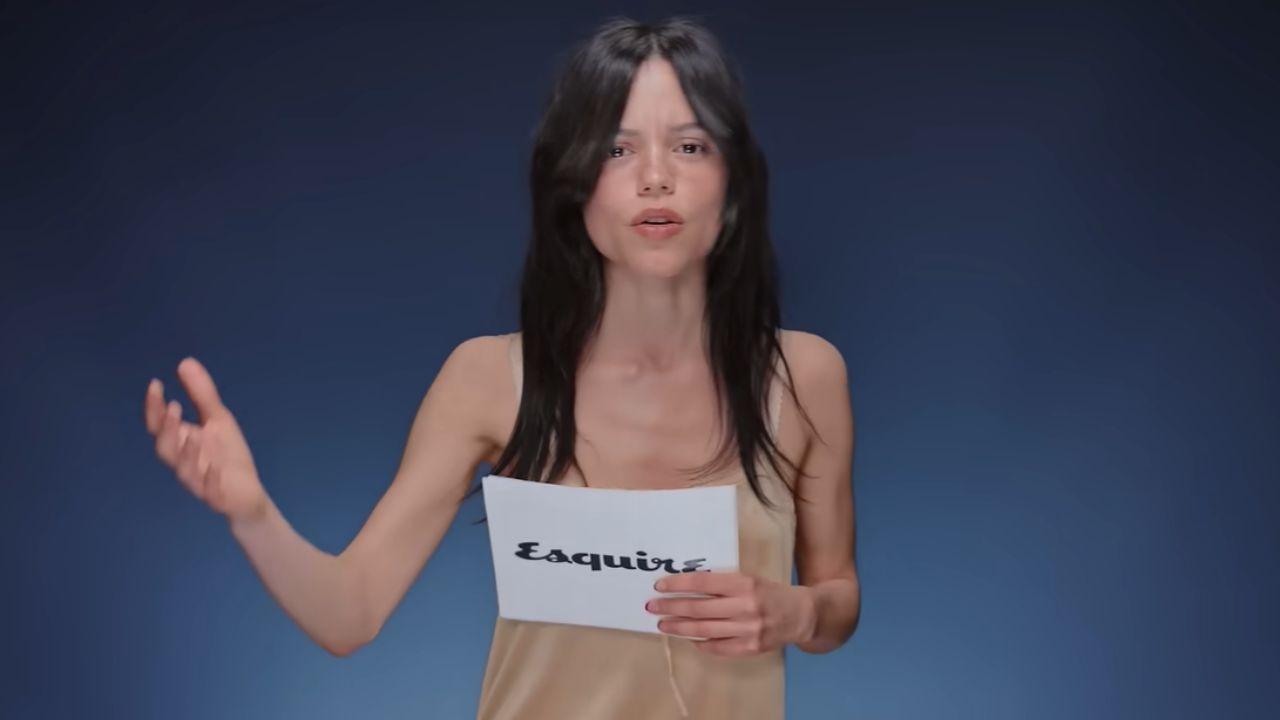 Image of Jenna Ortega reflected on her experiences as a child actor and the pressures she faced early in her career.