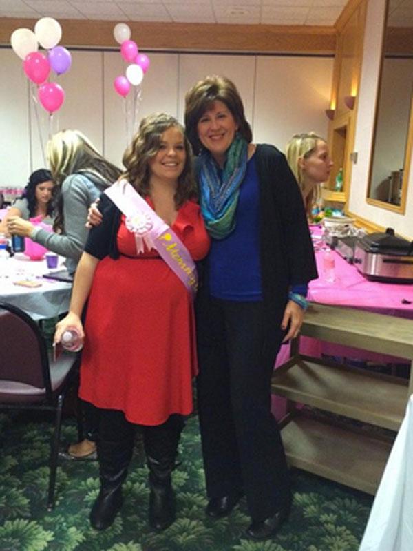 Catelynn lowell baby shower dawn baker