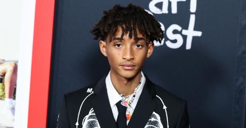 jaden smith attends kendall jenner party