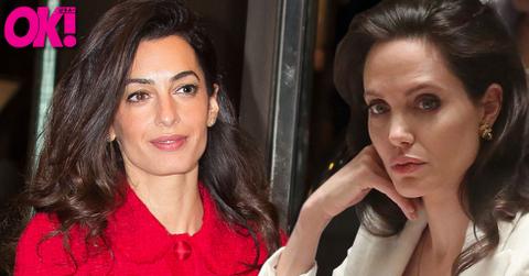 Angelina jolie amal clooney feud