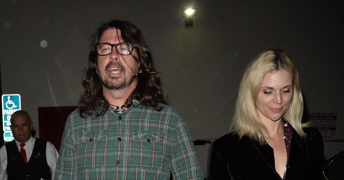 Photo of Dave Grohl and Jordyn Blum.