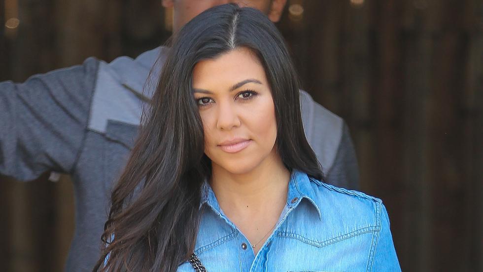 Kourtney Kardashian keeps it casual with Denim