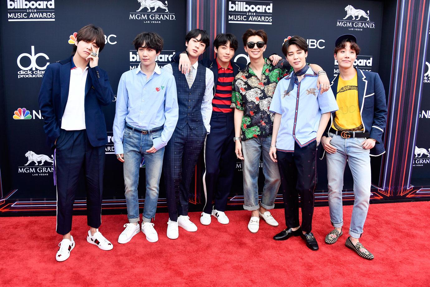 BTS at billboards