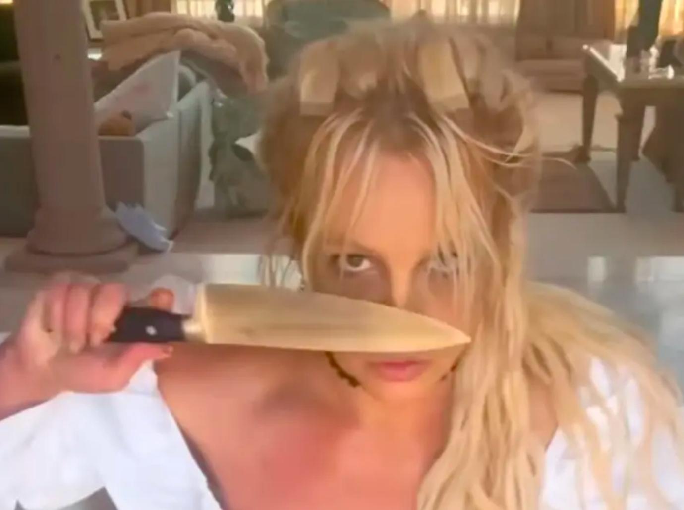 britney spears promoting memoir instagram sit down interview