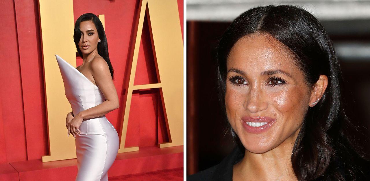 Kim Kardashian Fans Think She's Working With Meghan Markle For SKIMS