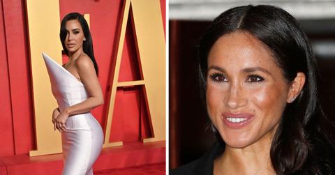 kim kardashian fans convinced meghan markle working together