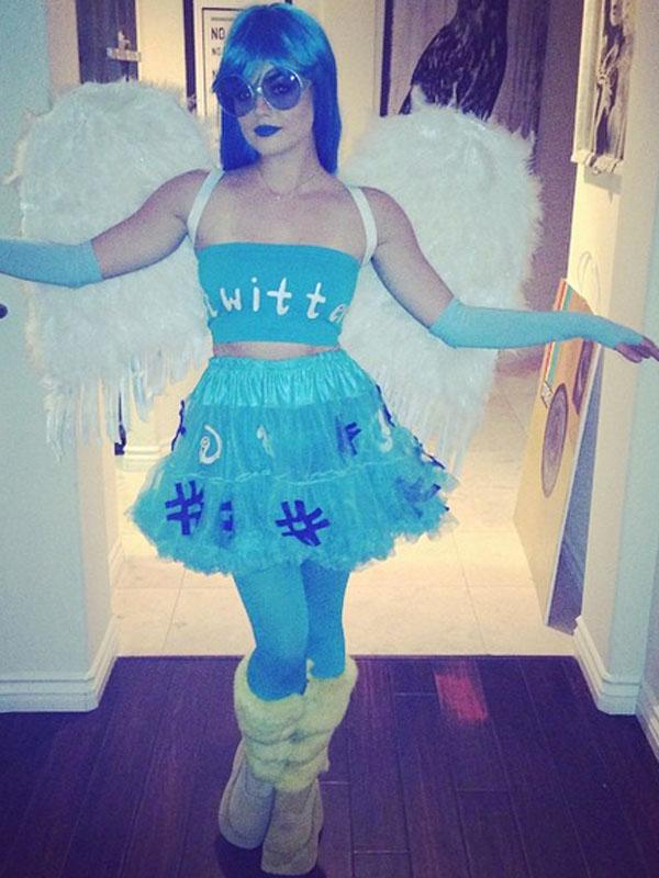 PLL's Lucy Hale Dresses Up as the Twitter Bird for Halloween! See Her ...