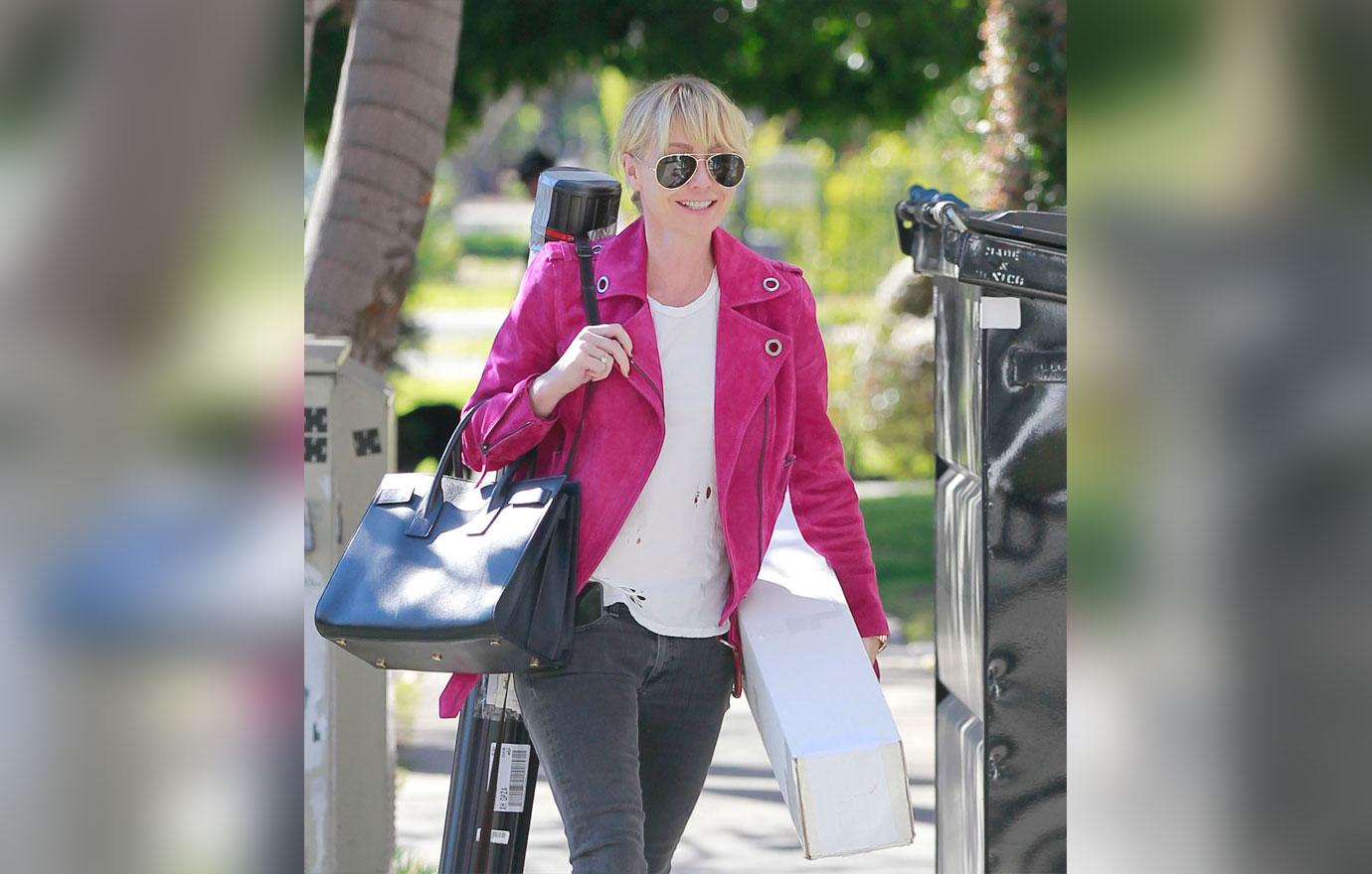 EXCLUSIVE: Portia DeRossi running errands in Beverly Hills