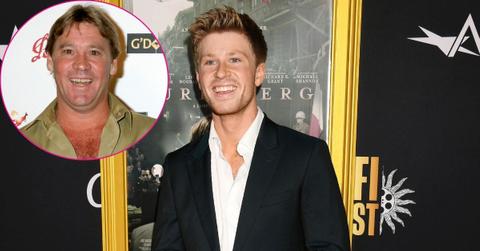 Photo of Robert and Steve Irwin