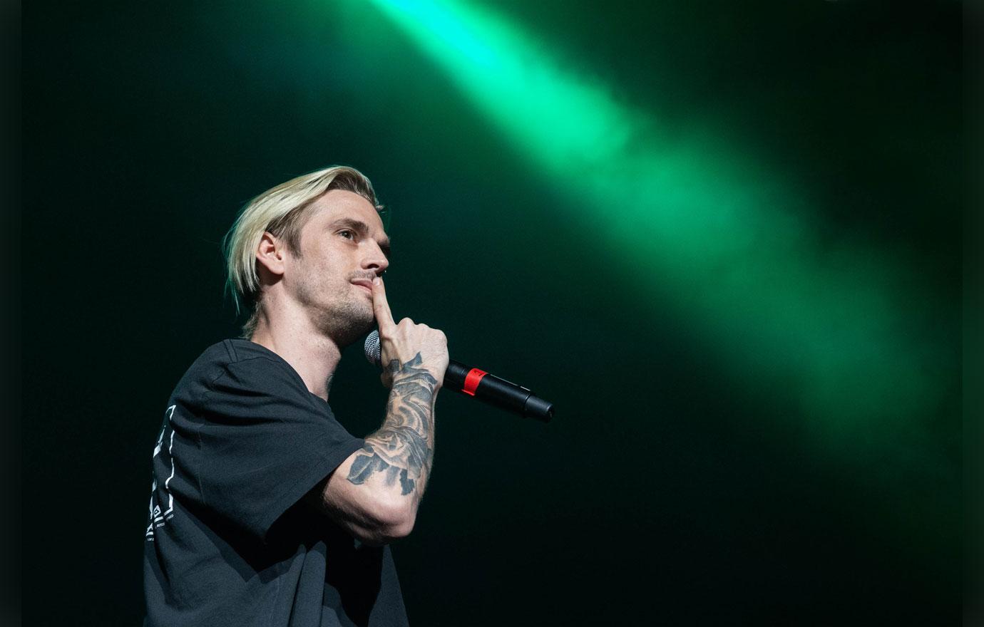 Aaron Carter Reacts To Court Case