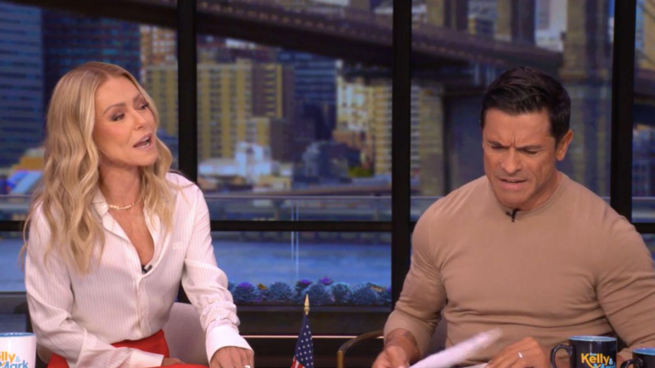 Image of Kelly Ripa said she loved the idea of a pre-death funeral.