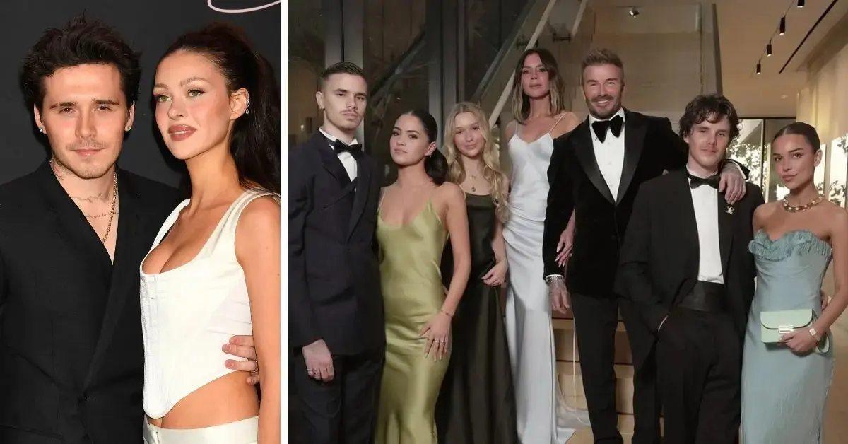 victoria beckham love son brooklyn rumors nicola peltz feuding family