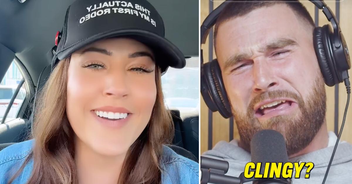 travis kelce love is blind chelsea blackwell clingy impersonation