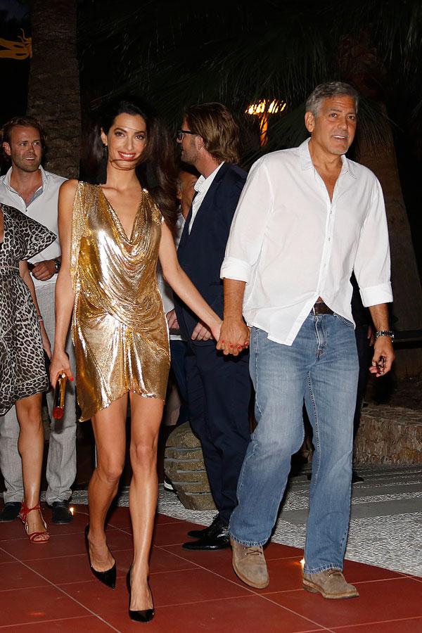 George clooney scary skinny amal clooney ibiza